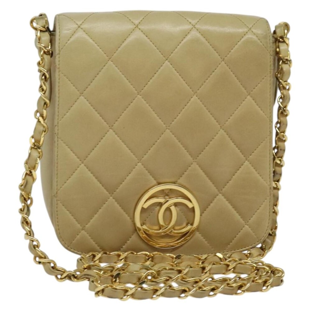 Chanel Vintage Cc Chain Flap Bag #326435C24B